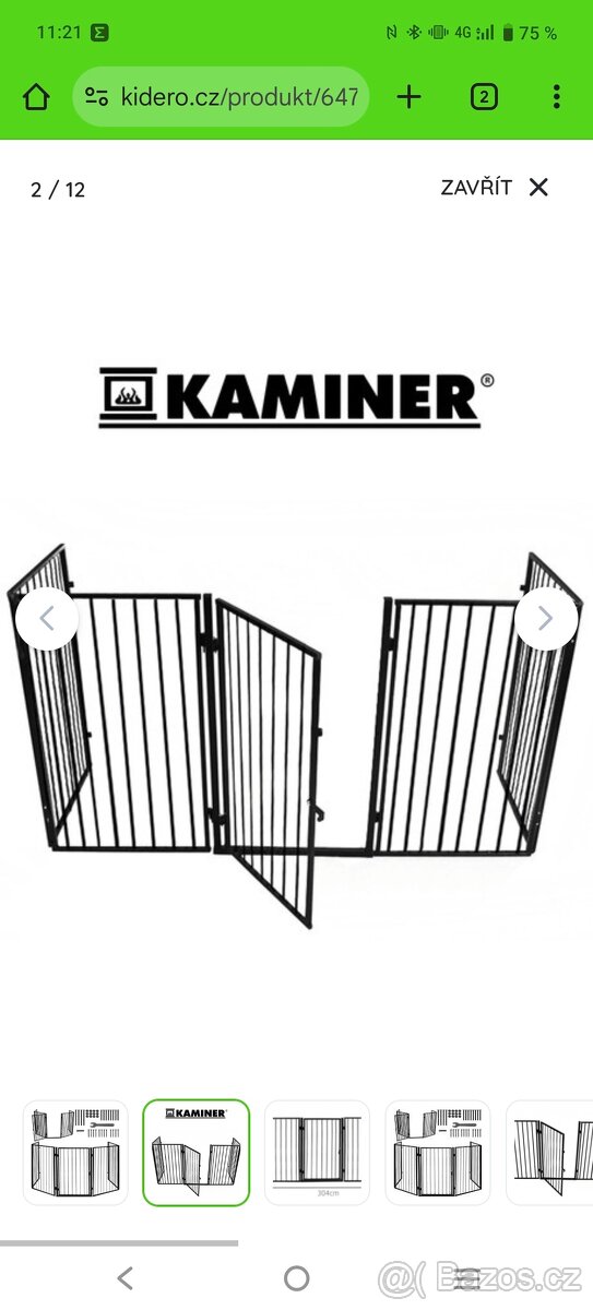 Dětská zábrana ke krbu - 2