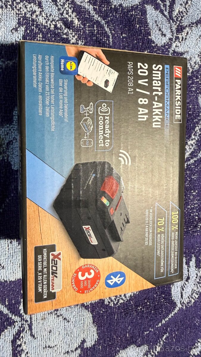 Parkside akumulátor 8Ah - 2