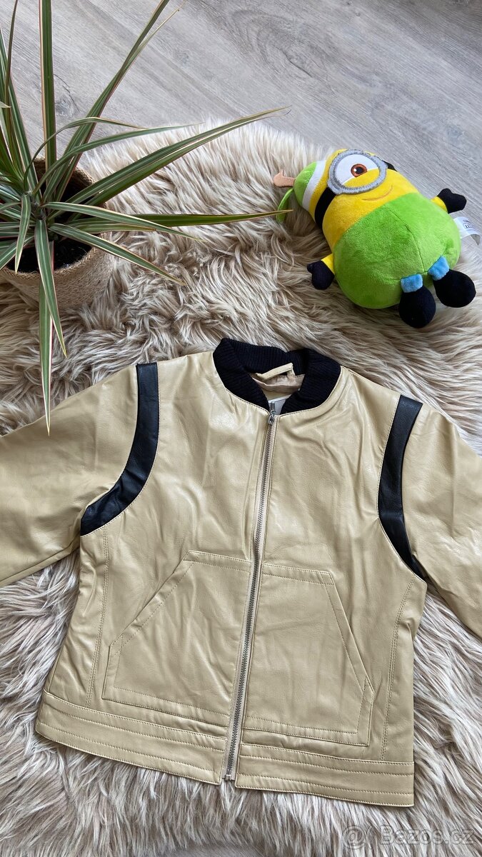 Dívčí koženková bunda Alibi na 7/8 let - 2