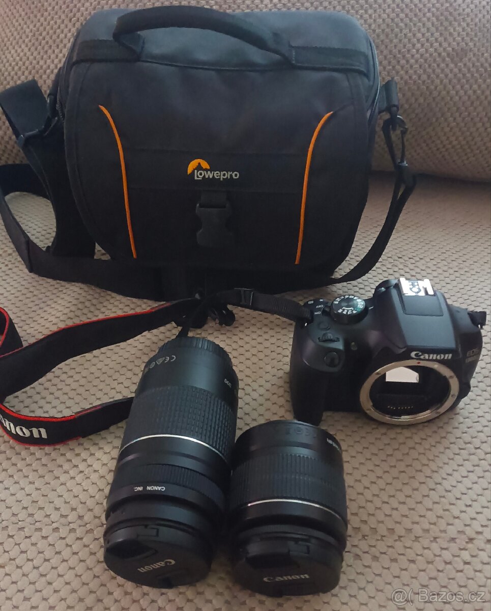 Fotoaparát zrcadlovka Canon 1300D + 2 objektivy - 2