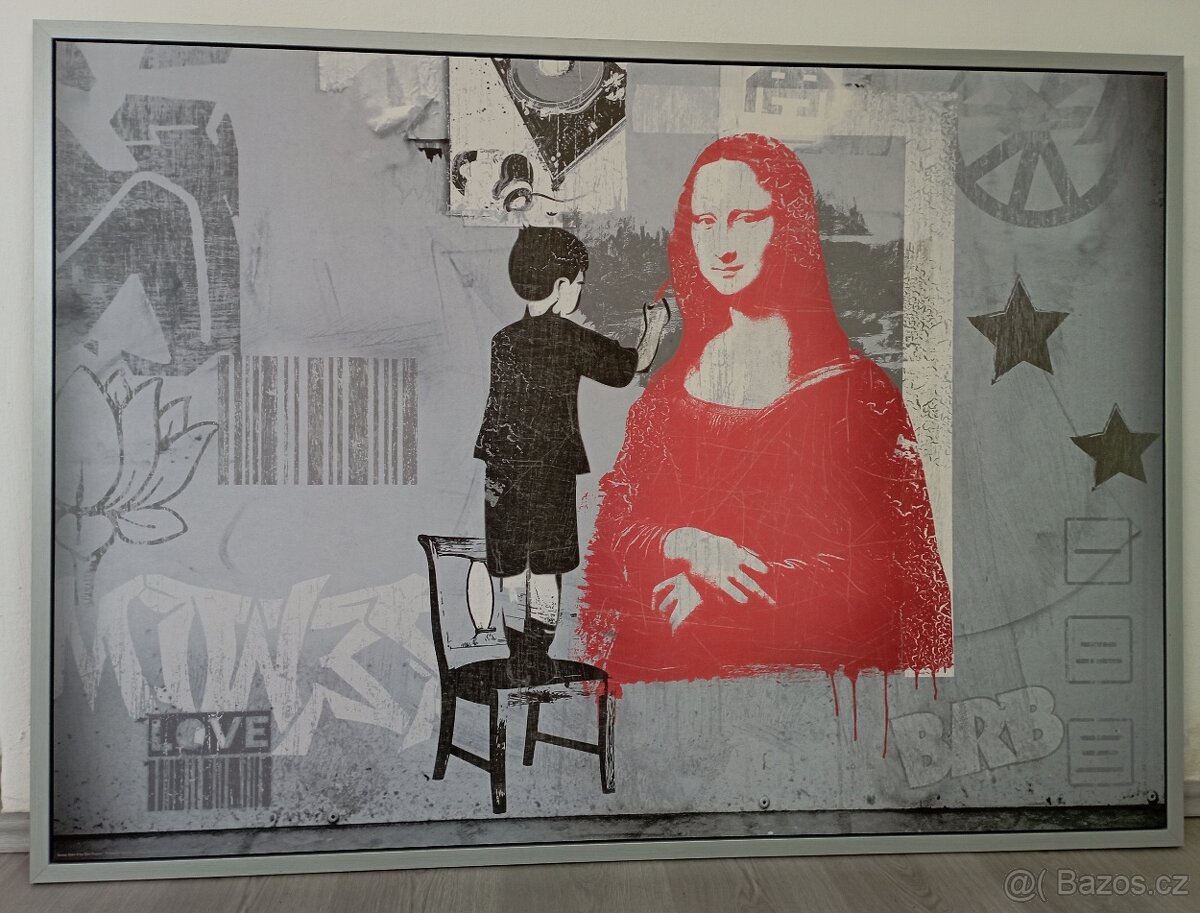 Obraz IKEA VILSHUT Banksy - 2