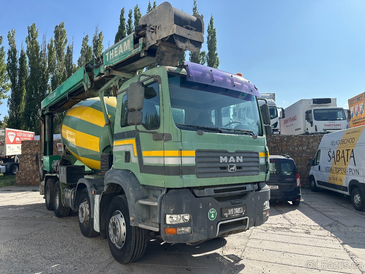 MAN TGA 32.400 8x4 9CBM, PÁSOVÝ PŘEPRAVNÍK - 2