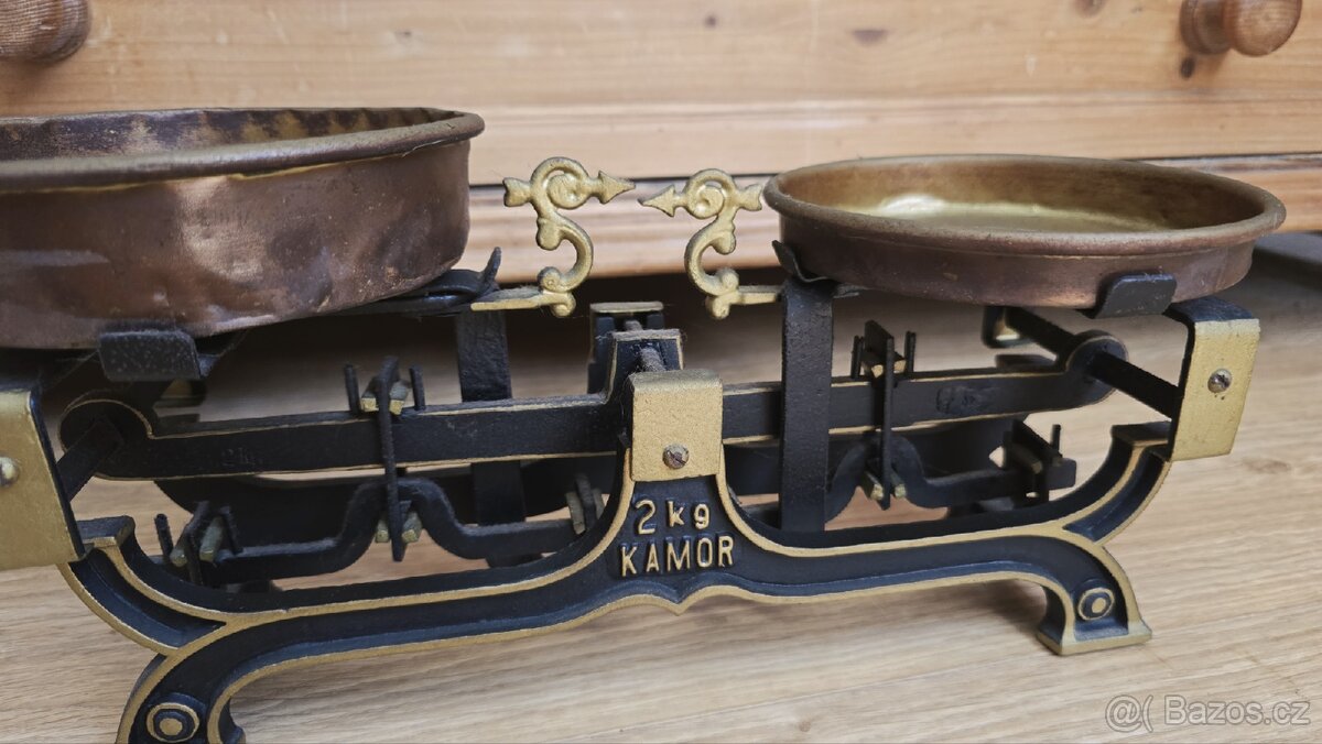 Staré váhy Kamor 2 kg - 2