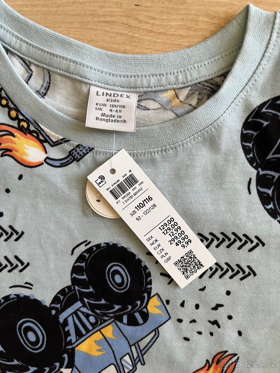 Nové tričko Lindex 110/116 - 2