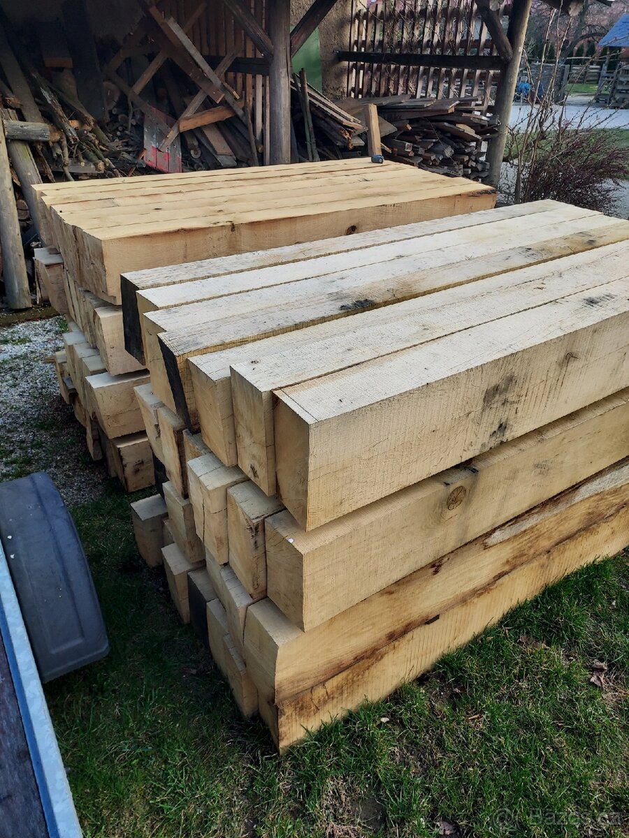 Dubové pražce bez impregnace, nové - 2