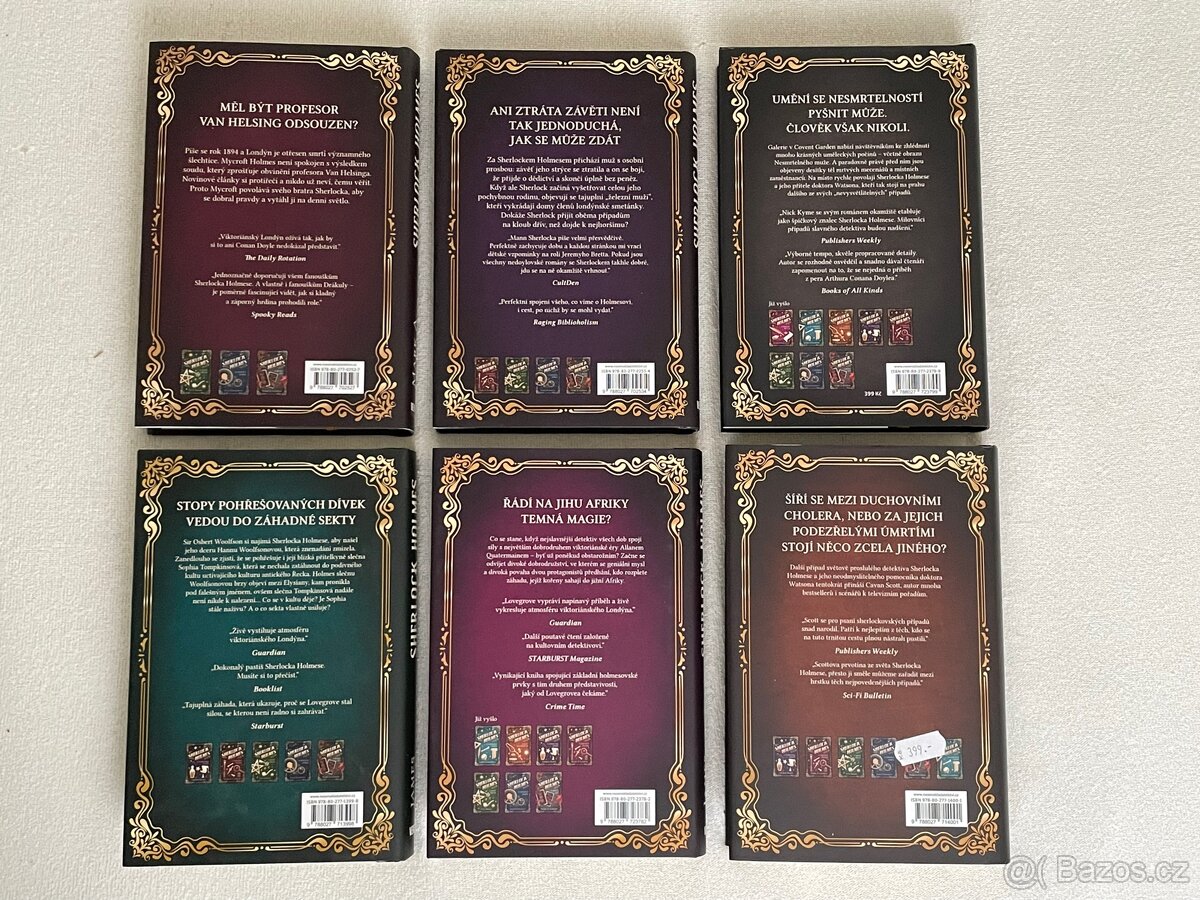 Knižní série nové - Sherlock Holmes a Dublinská trilogie - 2