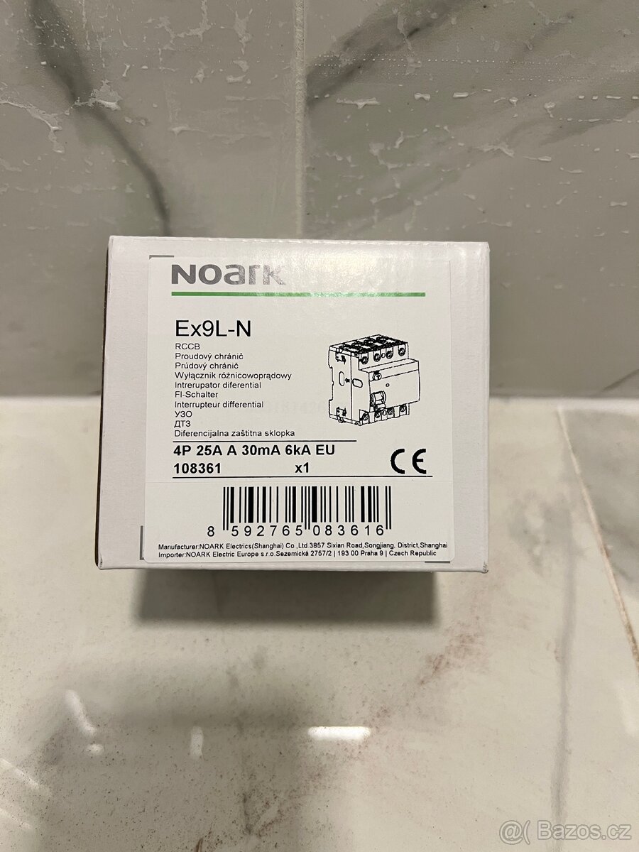 Proudový chránič NOARK 4-pól - 2