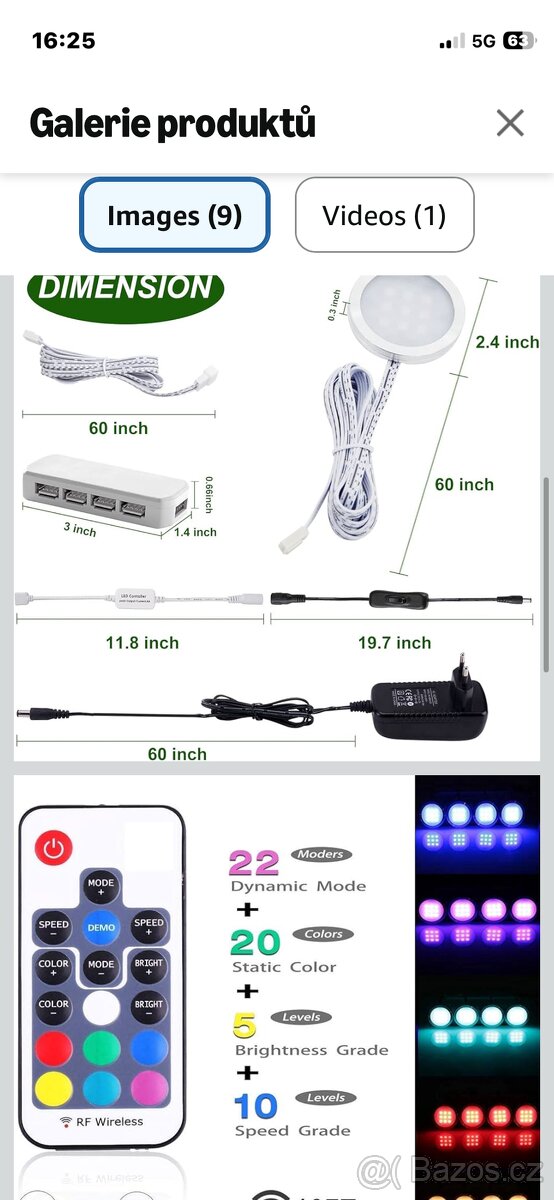 LED osvětlení do skříně - 2