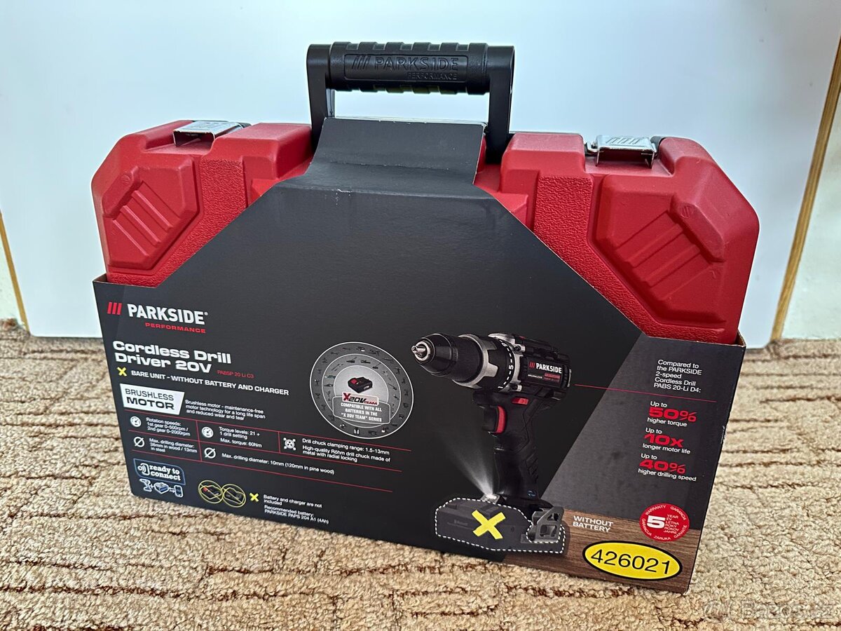 Aku vrtačka Parkside Performance - 2