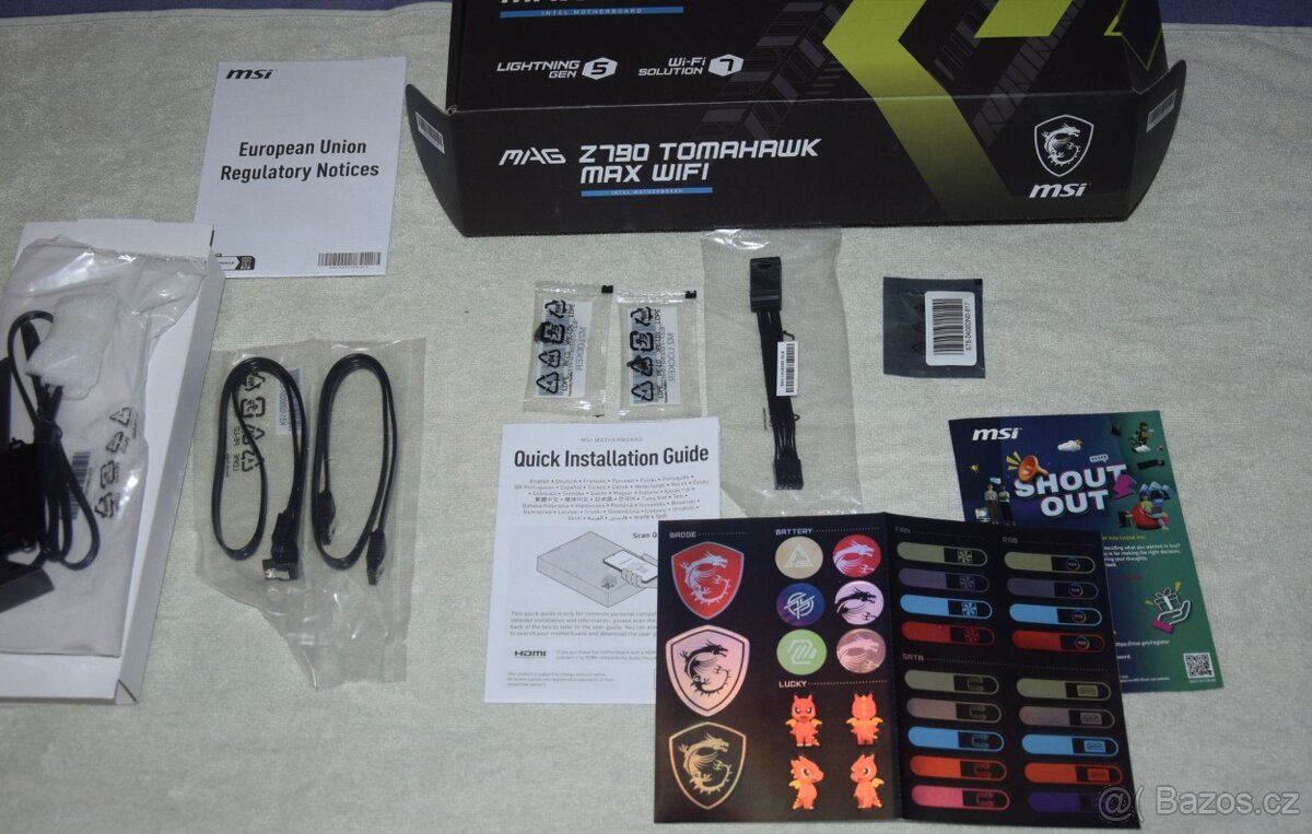 MSI MAG Z790 TOMAHAWK MAX WIFI nová, socket 1700 záruka/2027 - 2