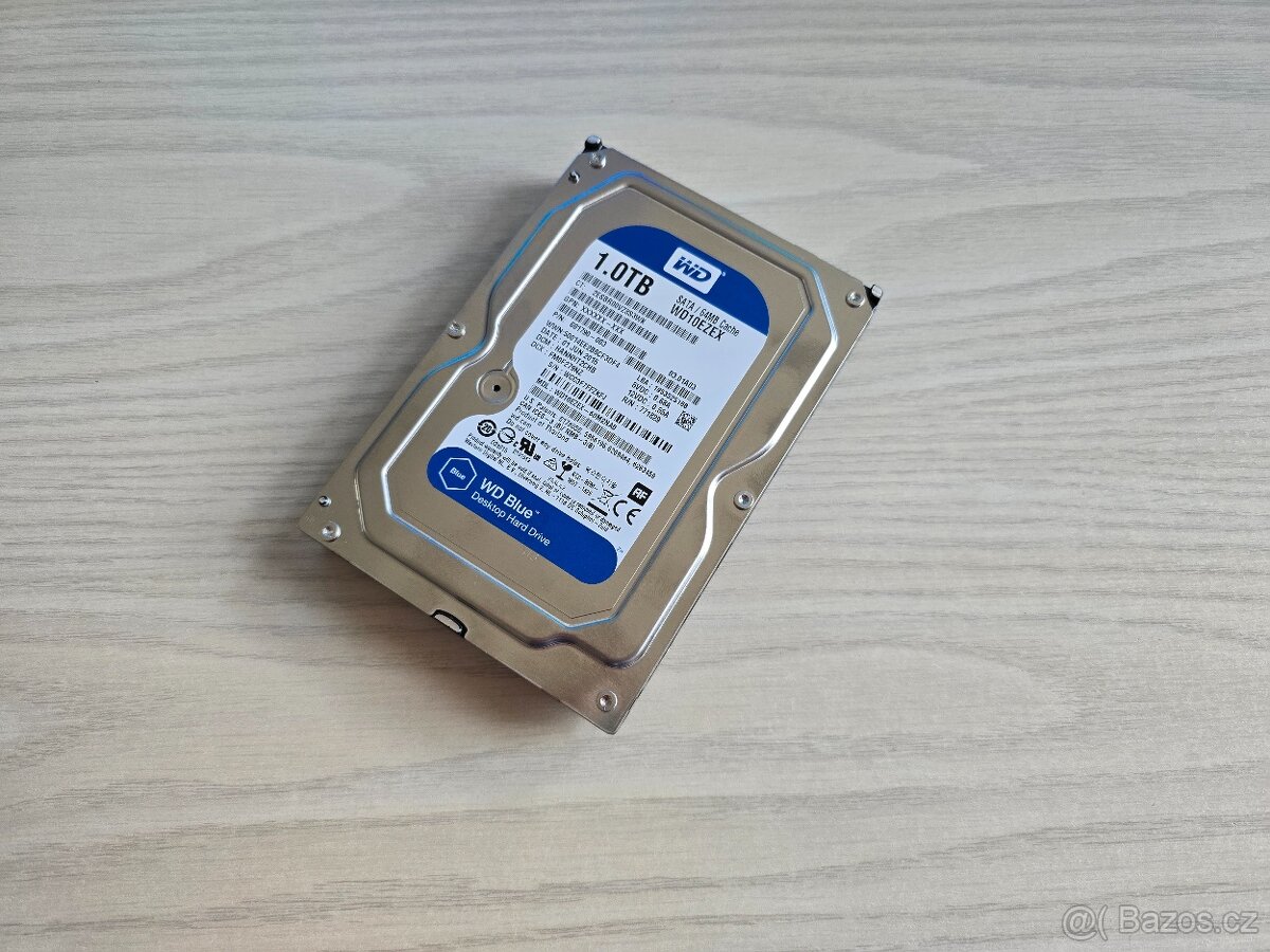 3,5" HDD Western Digital Blue WD10EZEX 1TB - 2