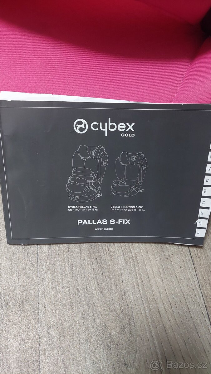 Dětská sedačka Cybex Pallas S-Fix 9-36 kg - 2