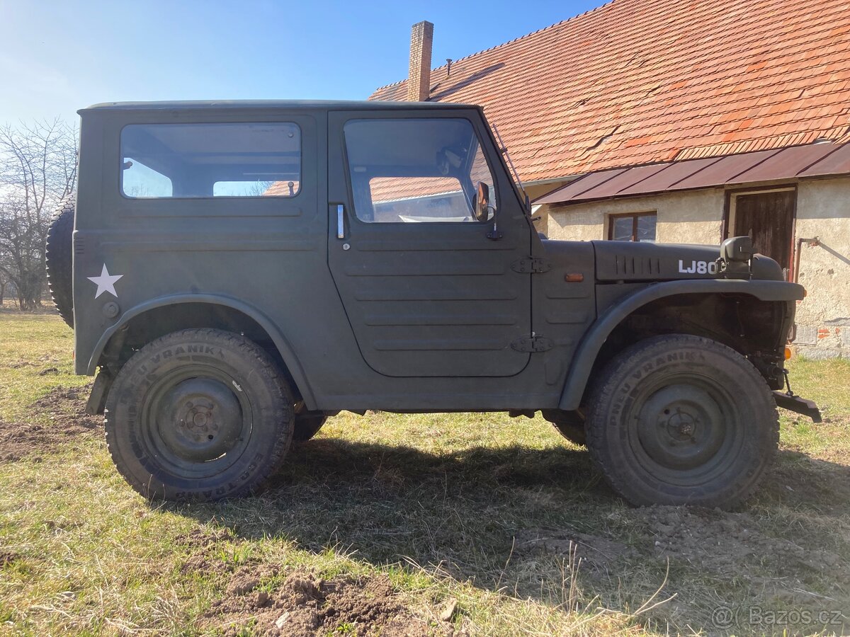 Suzuki LJ80 / Samurai 4x4 / redukce / veterán