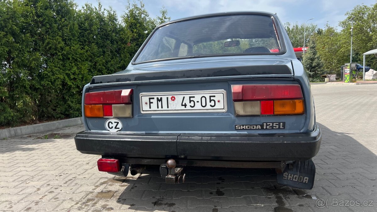 Škoda 125L z roku 1989, STK 8/26, eko ZAPLACENO - 2