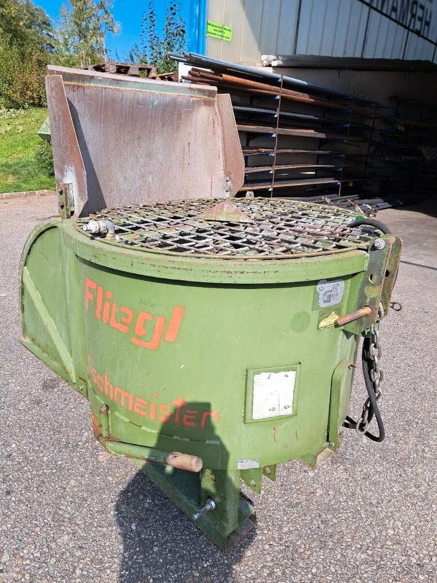 Míchačka na beton FLIEGL 0,4 m3 //SAMONAKLÁDACÍ// - 2