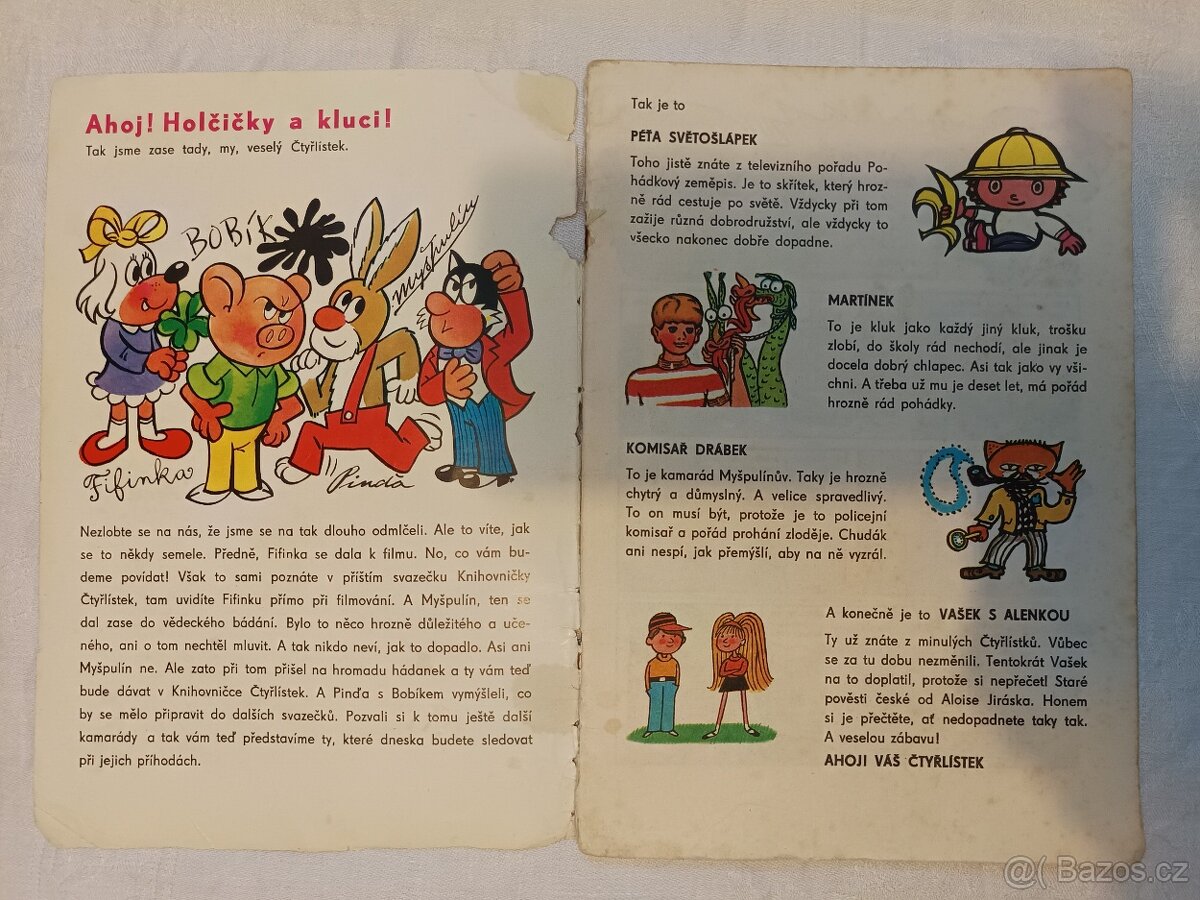 časopis čtyřlístek - 2