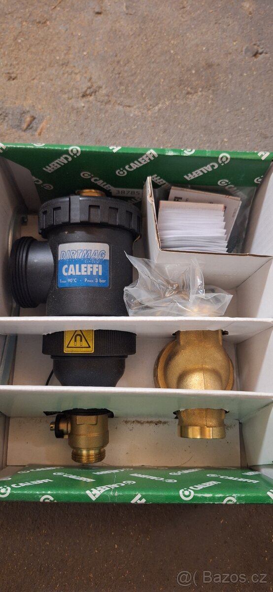 Odkalovač s magnetem Caleffi DIRTMAG 545305 3/4" - 2