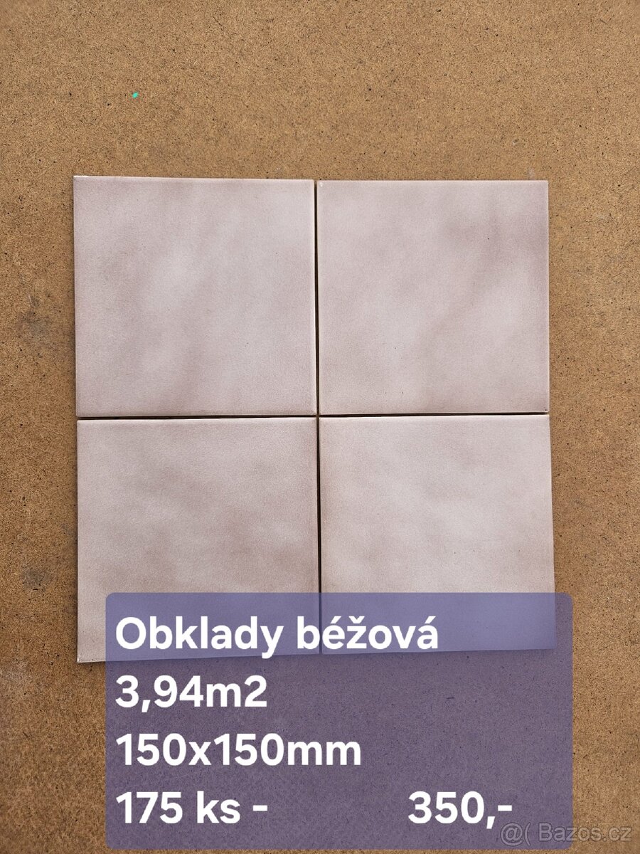 Obklady 150 x 150 mm - 2