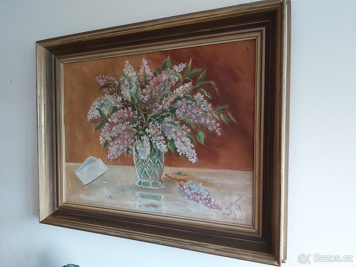 Obraz šeřík a psaní - 2