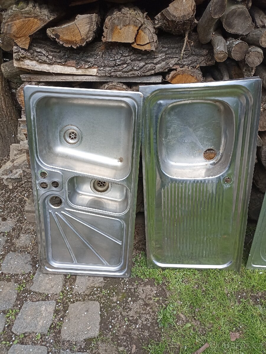 6 ks nerezový dřez - různý profil - 2