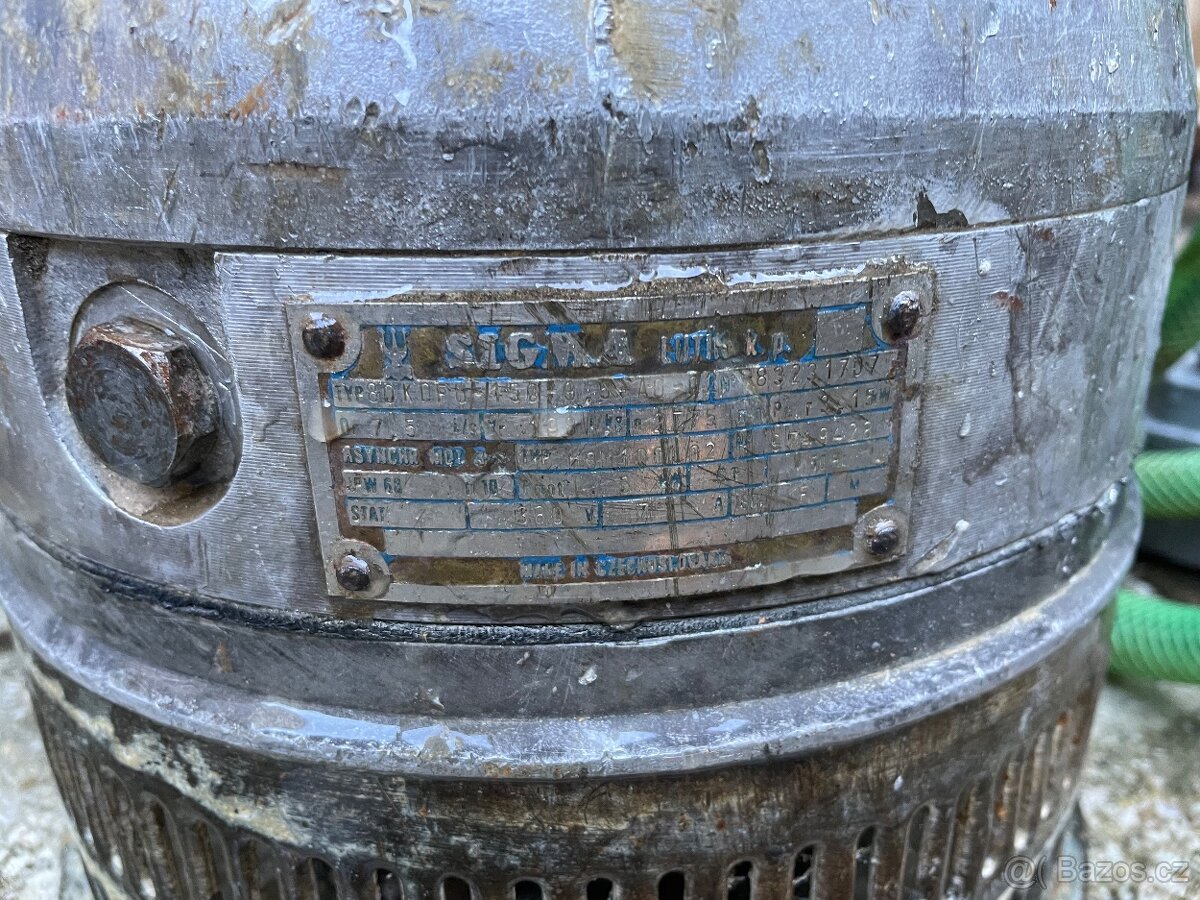 Kalové čerpadlo sigma KDFU 80 - 2