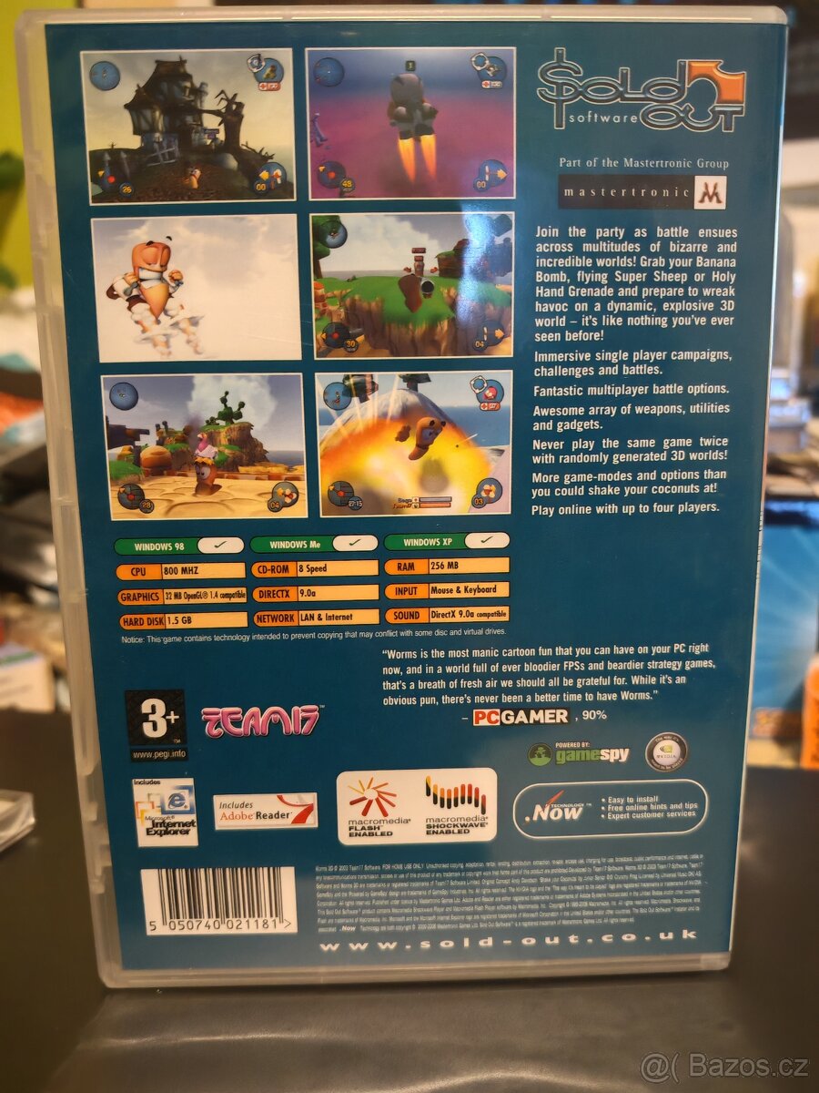 Worms 3D - PC hra - 2