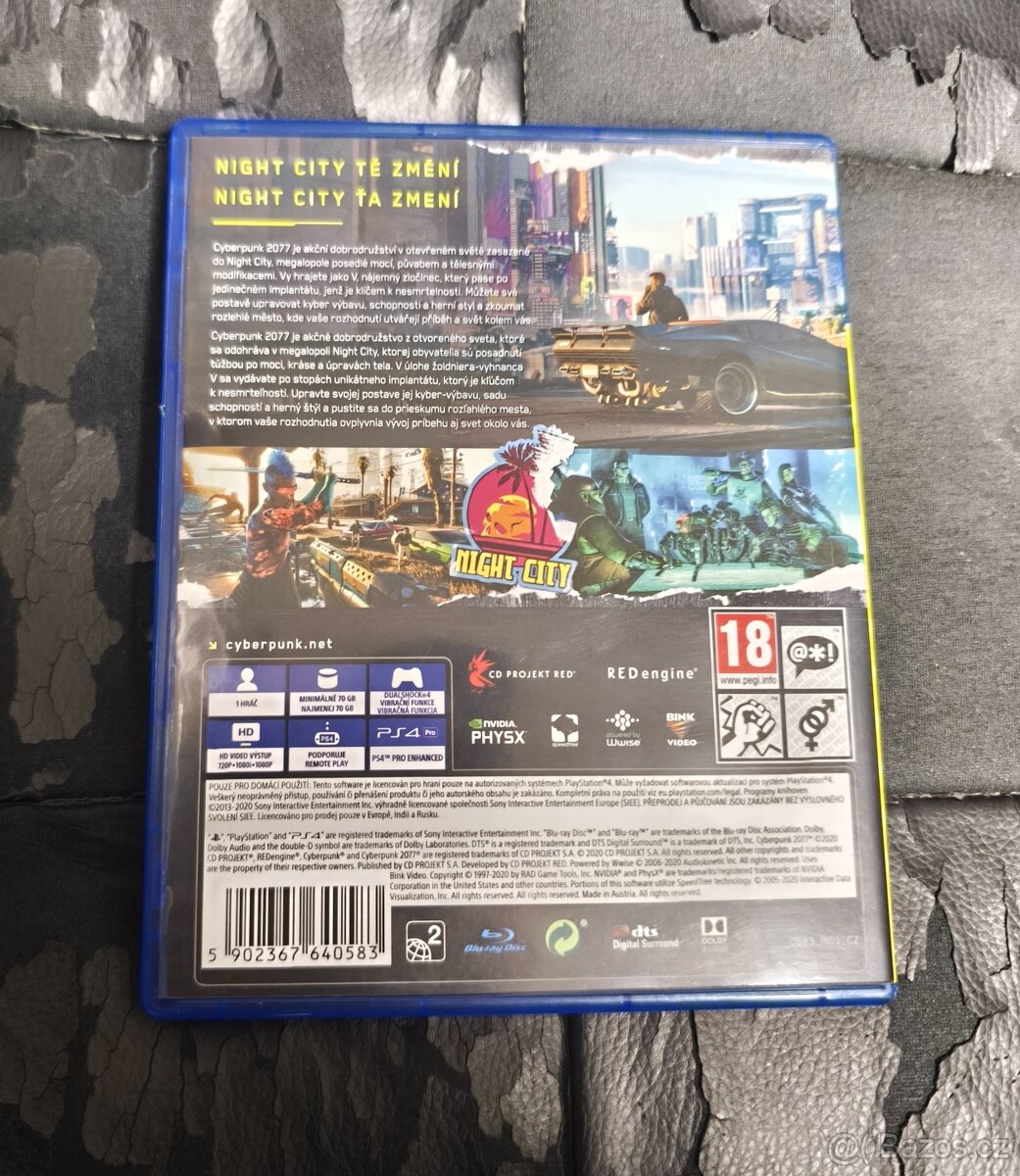 Hra PS 4 Cyberpunk 2077 PS4 - 2