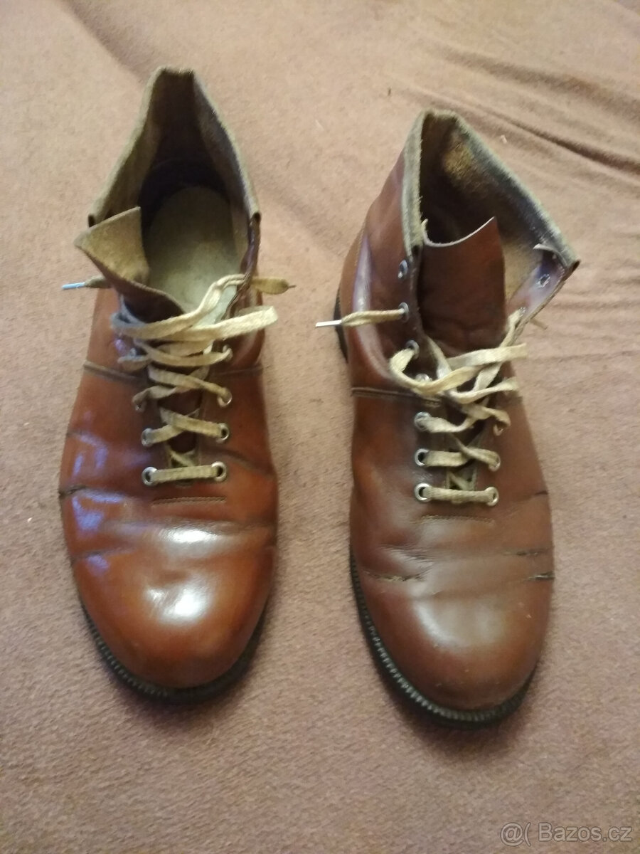 RETRO boty - stélka 28 cm - 2