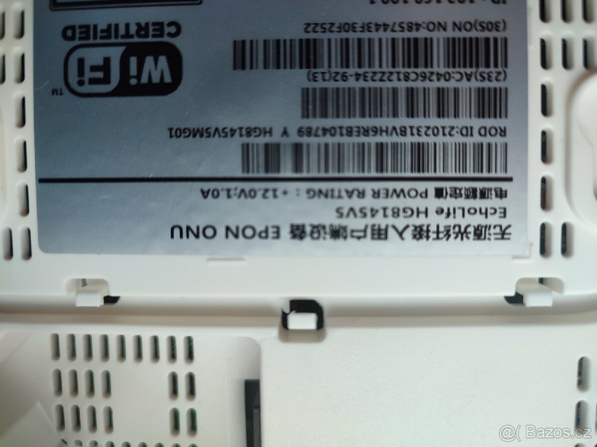 Prodám optický router Huawei EG8145V5 - 2