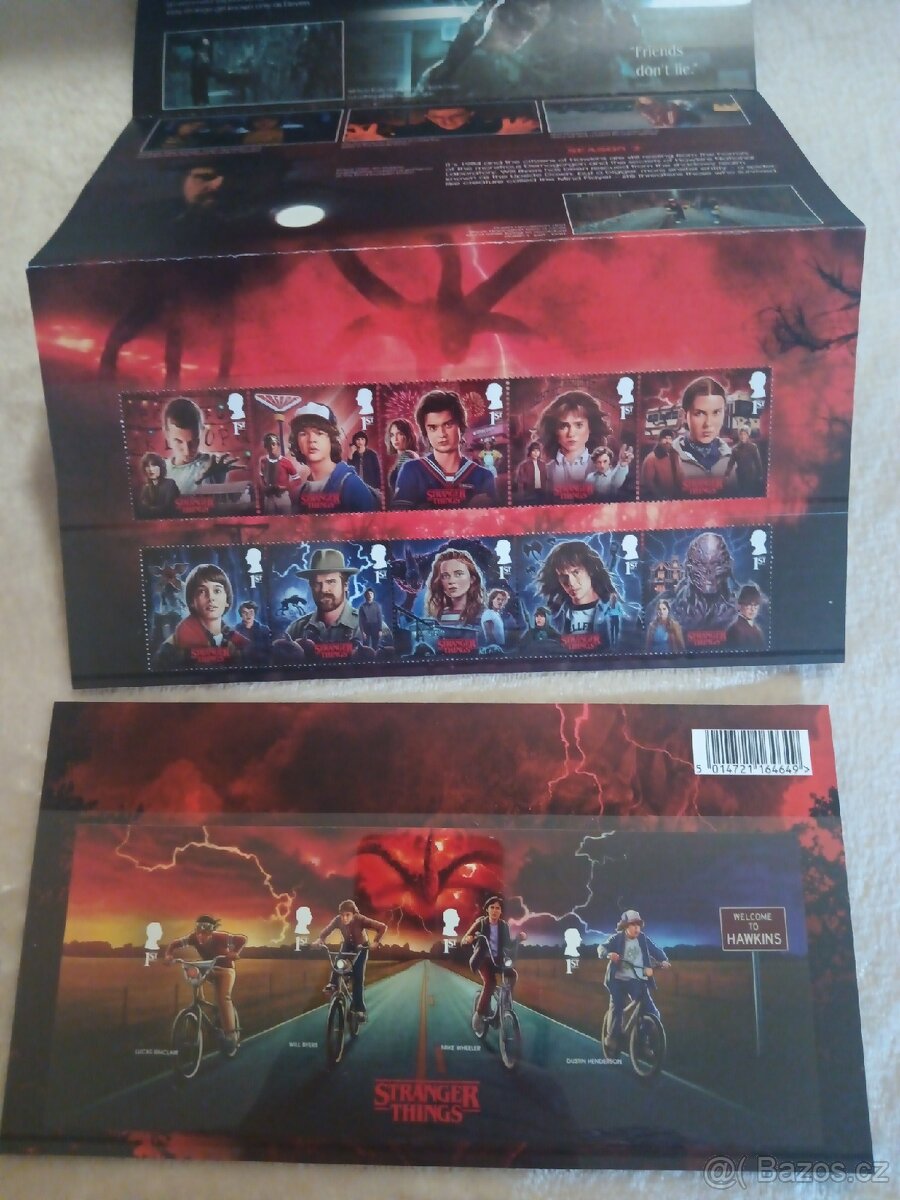 Poštovní známky Stranger Things - 2