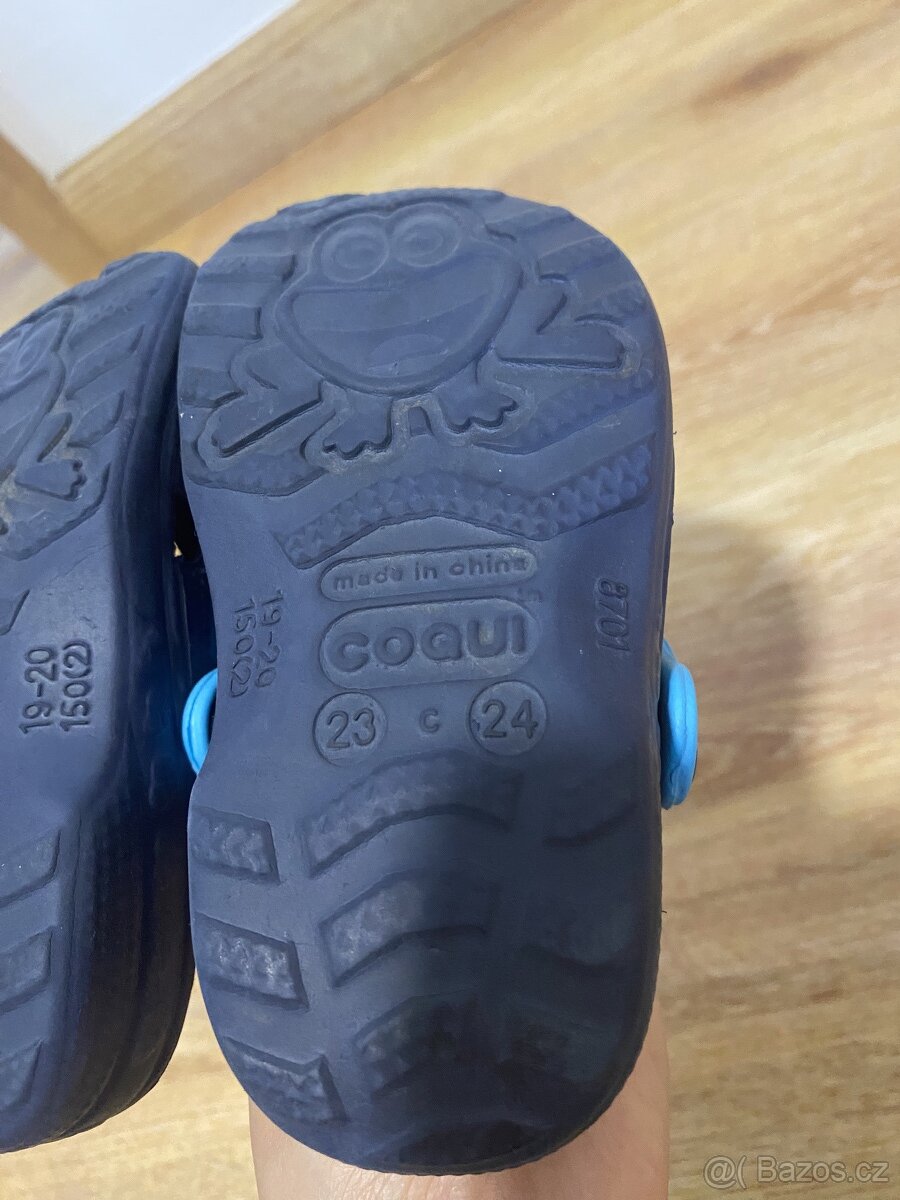 dětské pantofle vel.23-24 - 2