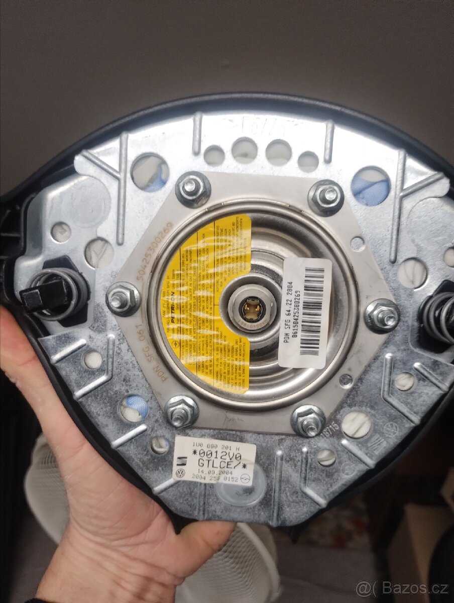 Škoda Fabia RS - airbag volantu - 2