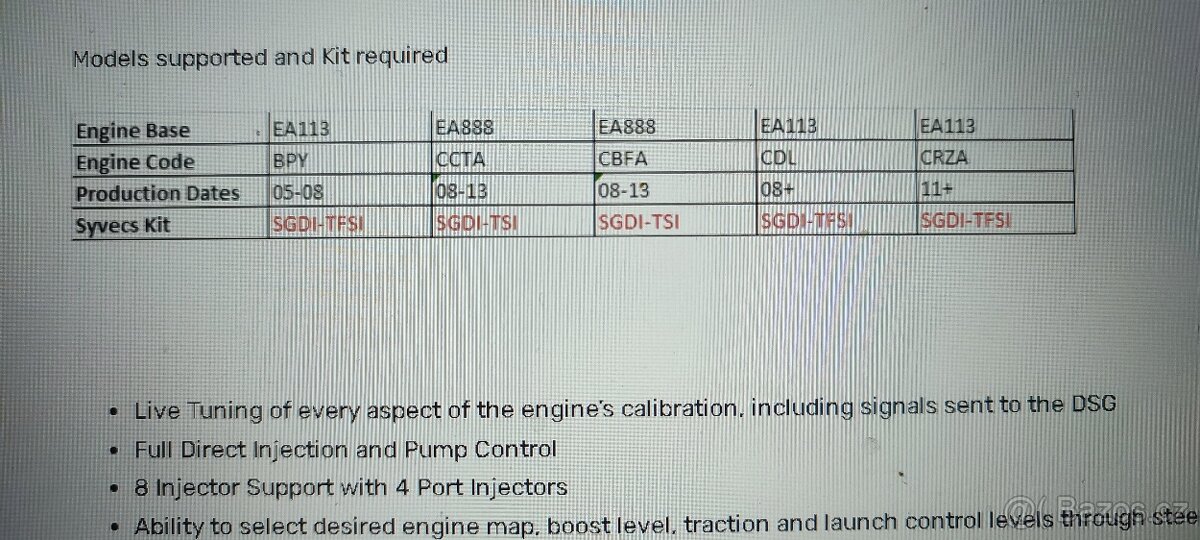 Audi TT,TTS,S3 2,0 TFSI (EA113) - 2