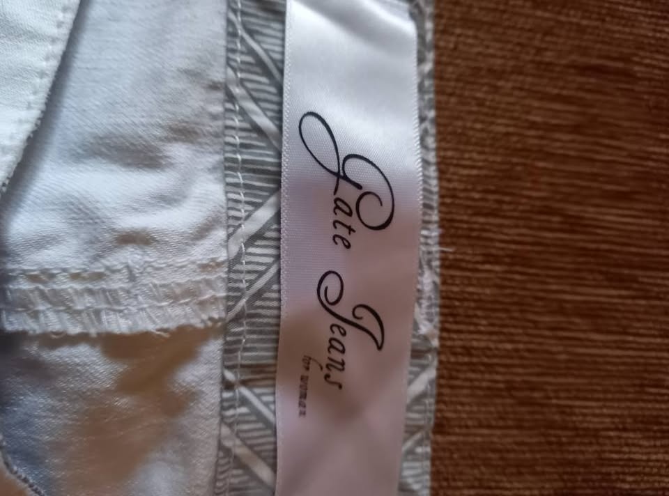 bílé strečové rifle 44/32 Gate - 2