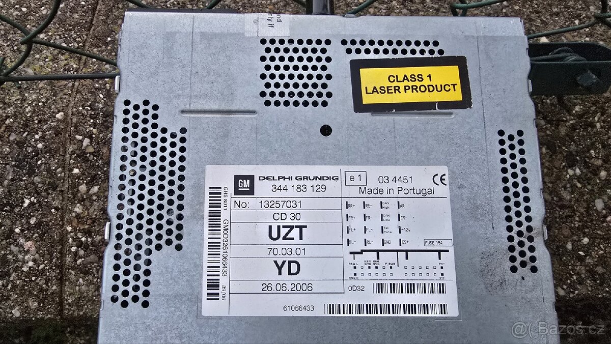 Prodám autoradio opel - 2