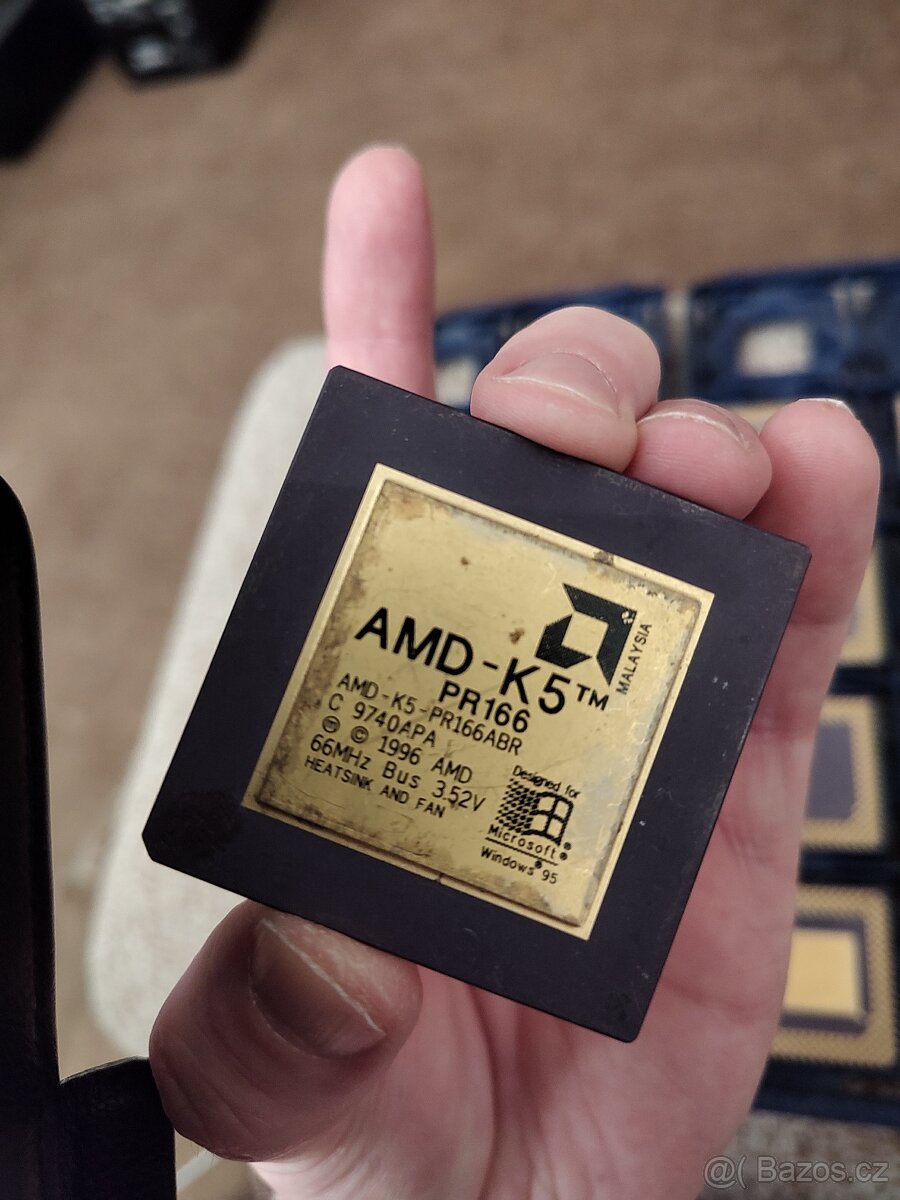 Sbírka starých procesoru 30 kusů - 2