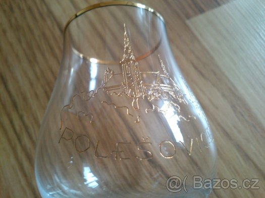 Skleničky šampusky Polešovice. - 2