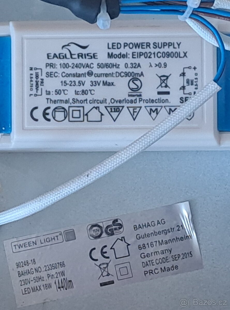 Stropní světlo 3 ramena - 2