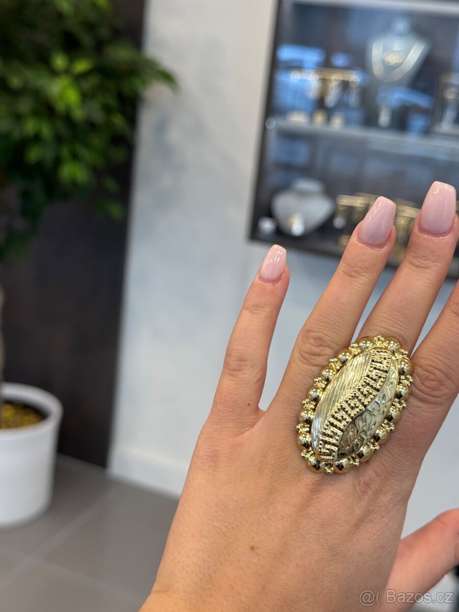 Zlatý prsten (585/1000), 5,60g - 2