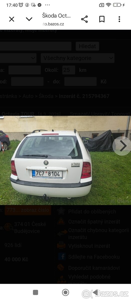 Škoda Octavia 1.9tdi - 2