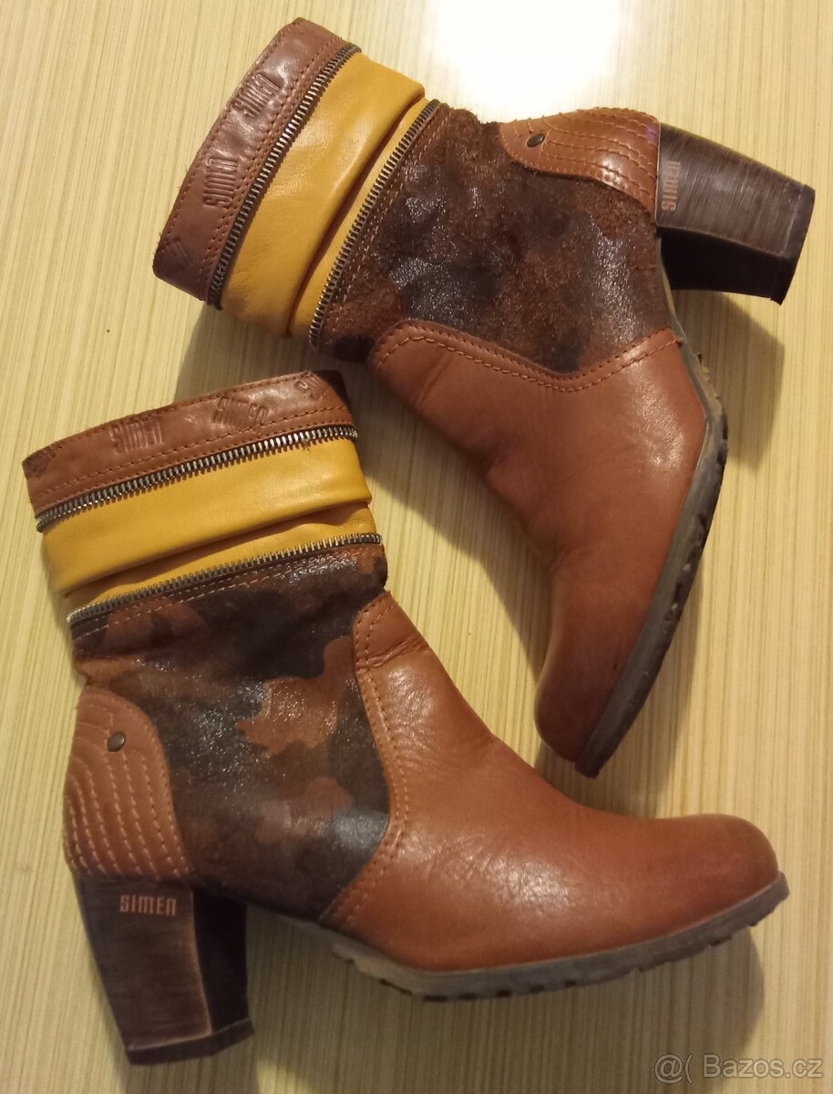 Kožené boty Simen, velikost 36 - 2