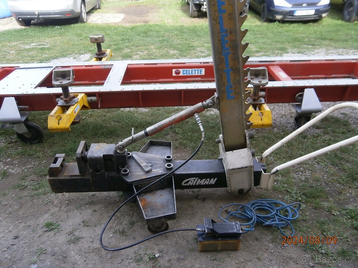 rovnací rám Celette M8S + dozer Caiman - 2