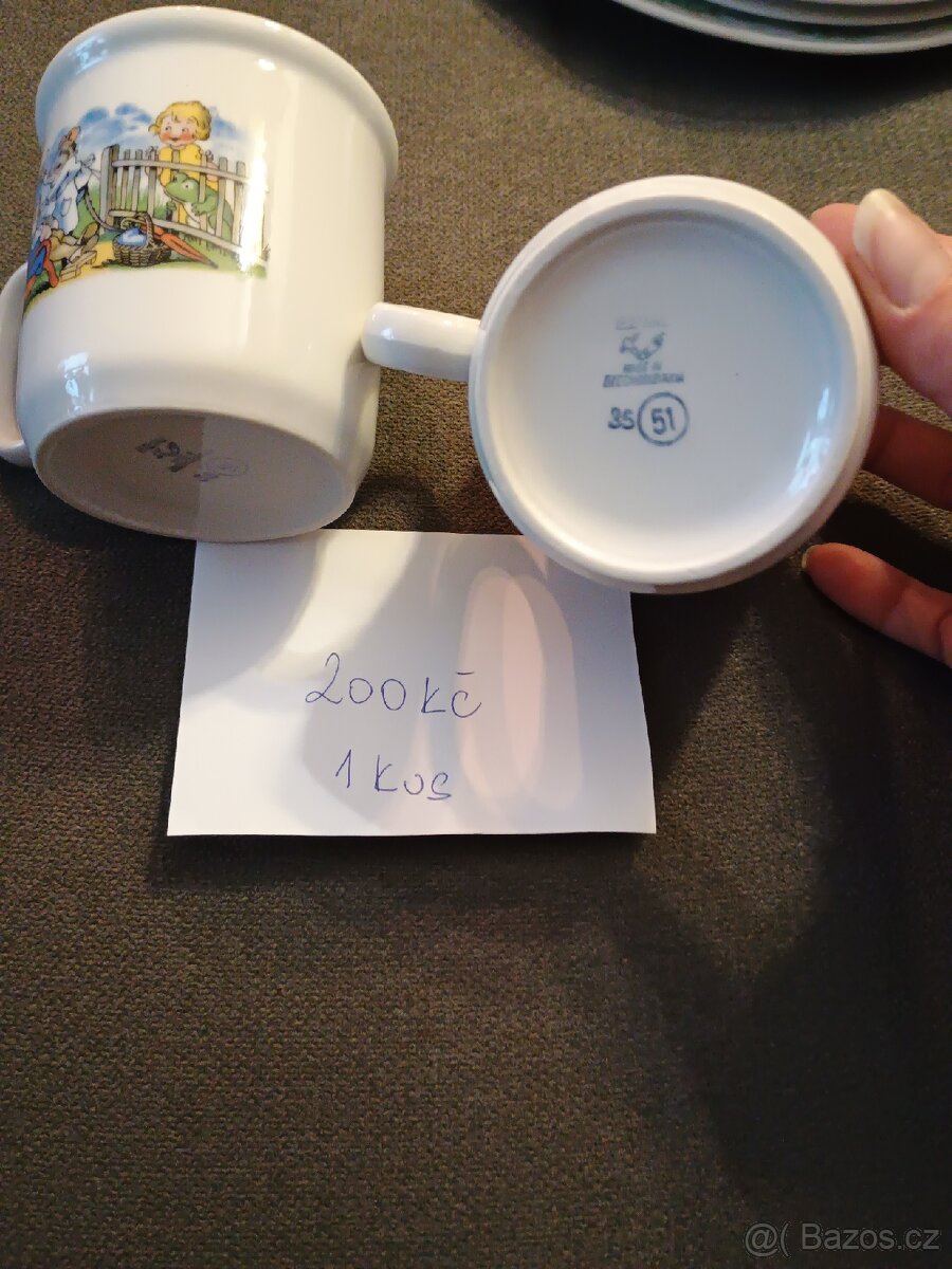 Retro dětské hrnky - 2