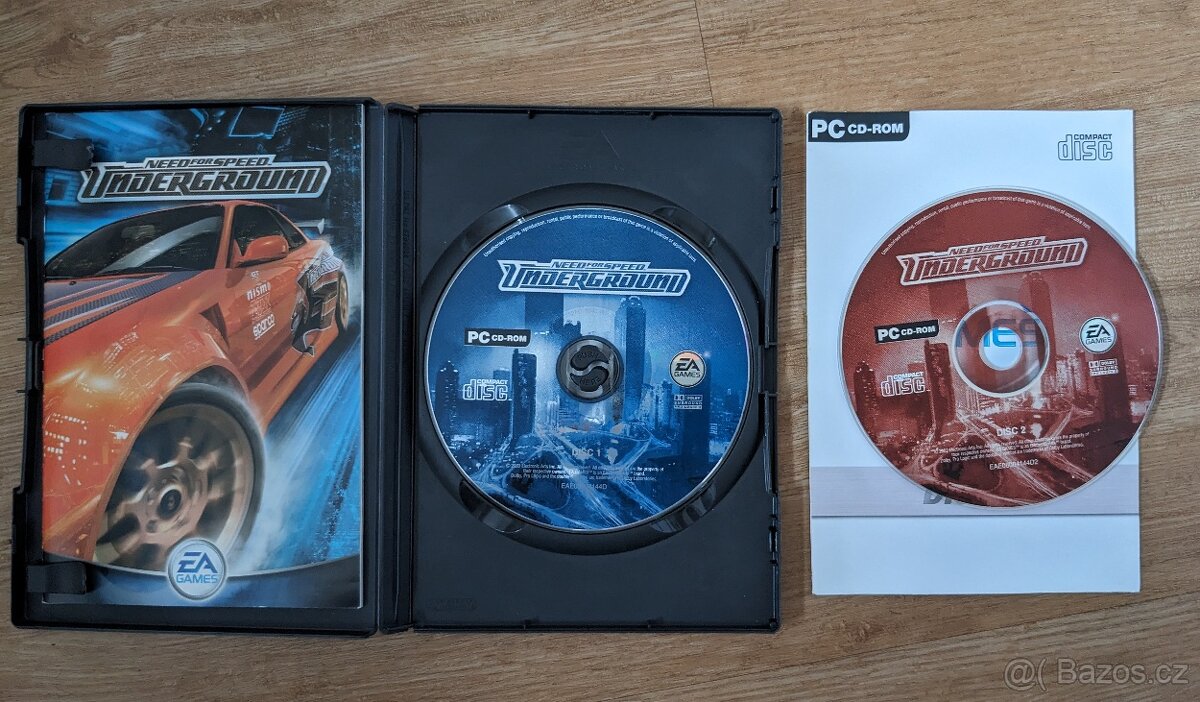 NFS Underground CZ distribuce - 2