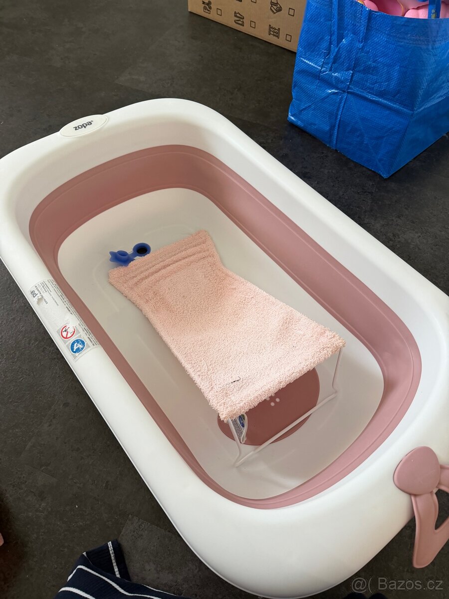 Zopa skládací vanička pink - 2