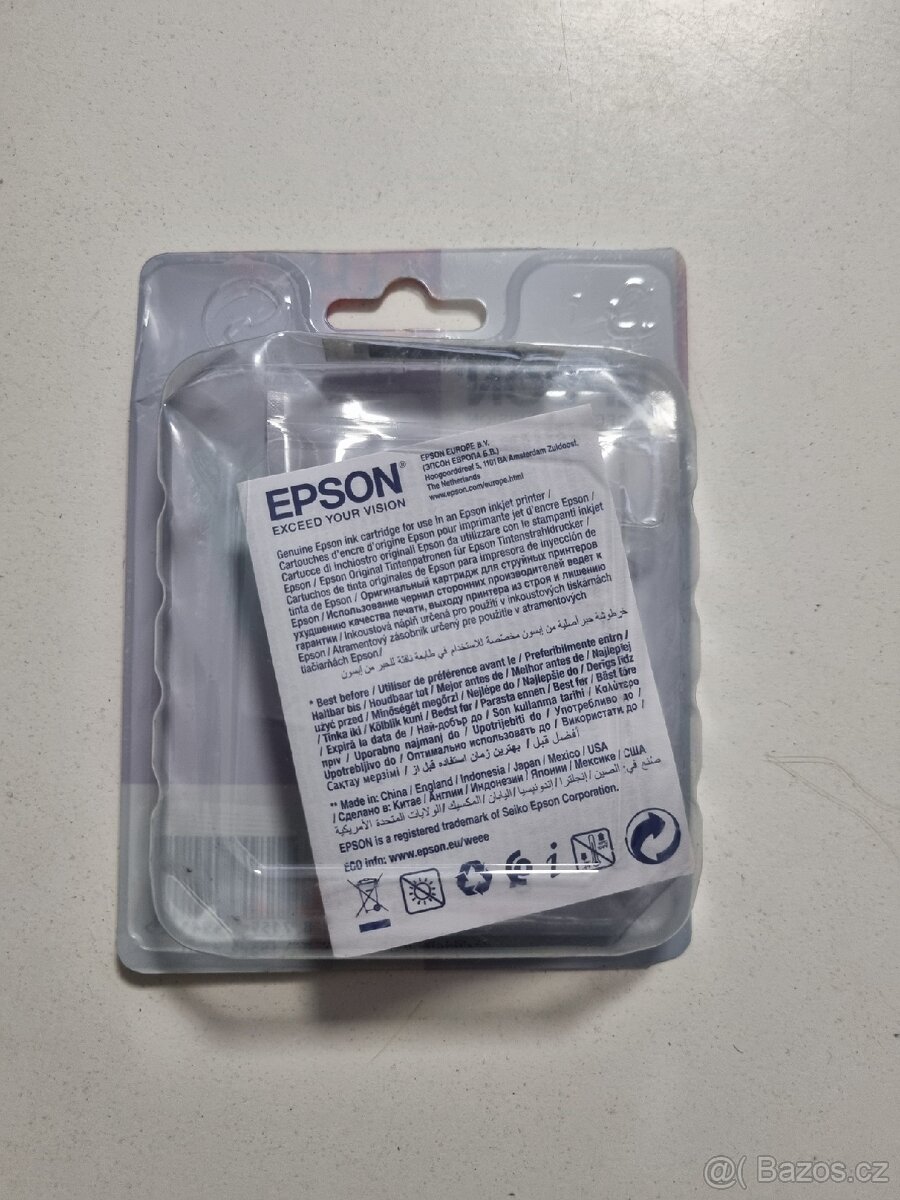 Originální náplň do tiskárny Epson Yellow T0804 - 2