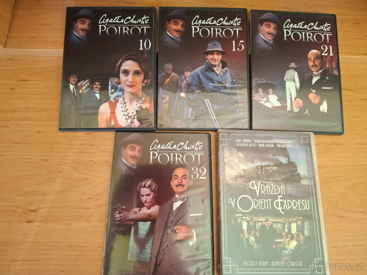 DVD z ČT + Poirot - 2