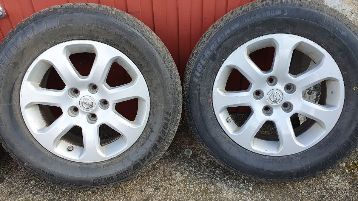 16" Nissan Qashqai 5x114.3 pneu jak nové - 2