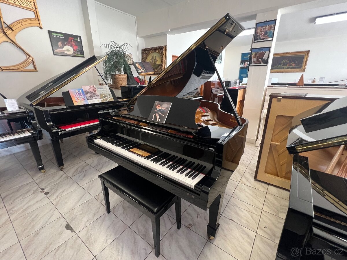Klavír Samick se zárukou 2 roky. Doprava zdarma, - 2