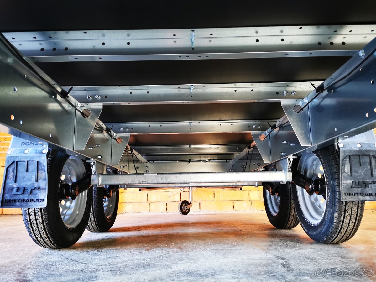 přívěsný vozík 3040 x 1530 x 400 cm - 2